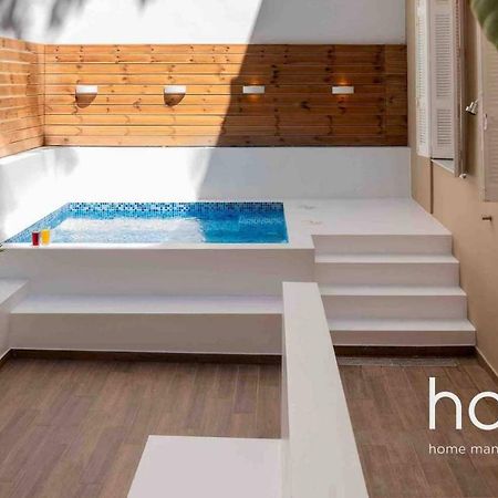 Nemeseos Ground Floor Homm Apartment With Roof Garden And Wading Pool Atény Exteriér fotografie