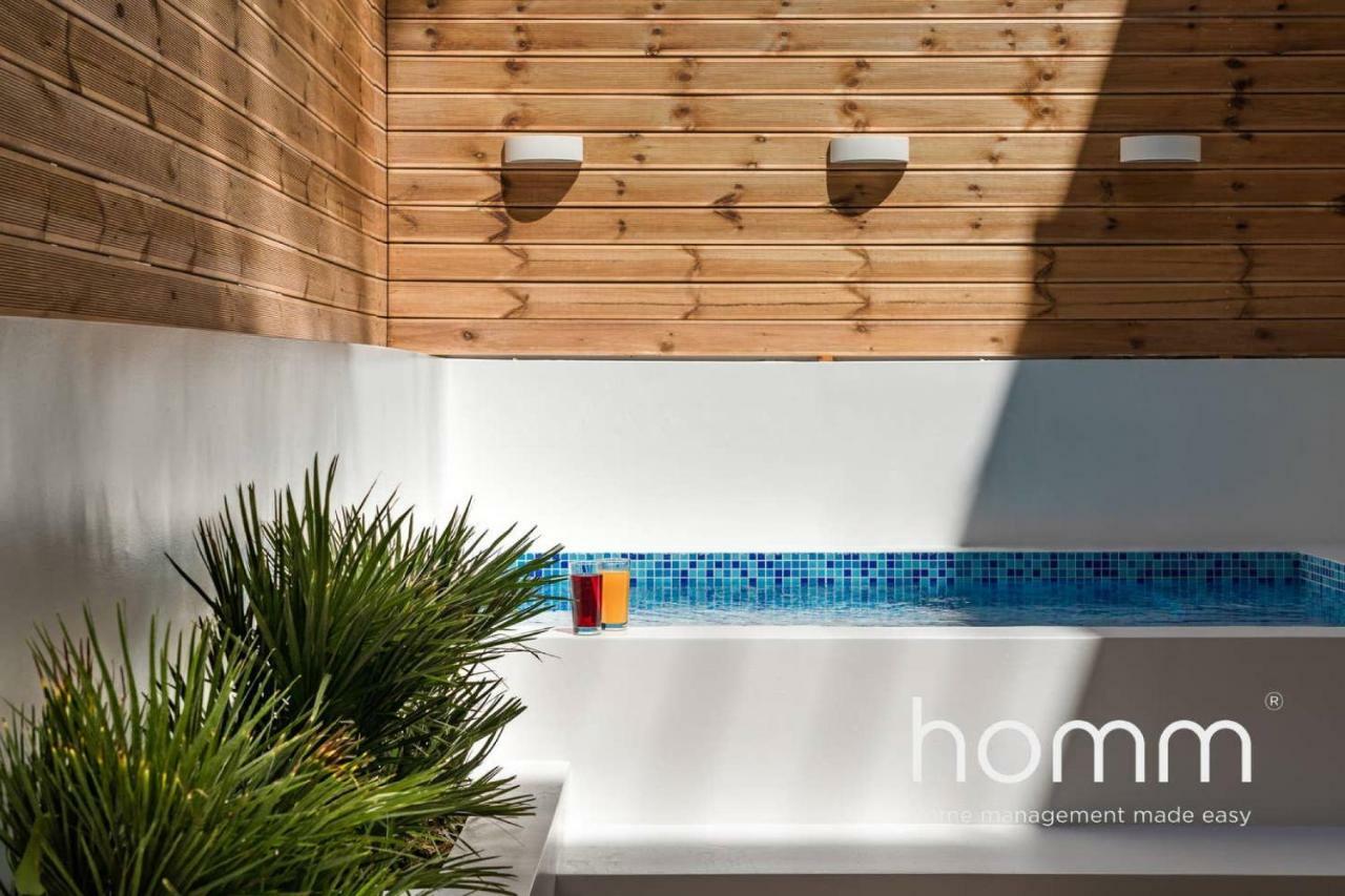Nemeseos Ground Floor Homm Apartment With Roof Garden And Wading Pool Atény Exteriér fotografie