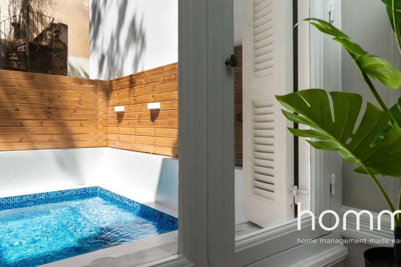 Nemeseos Ground Floor Homm Apartment With Roof Garden And Wading Pool Atény Exteriér fotografie