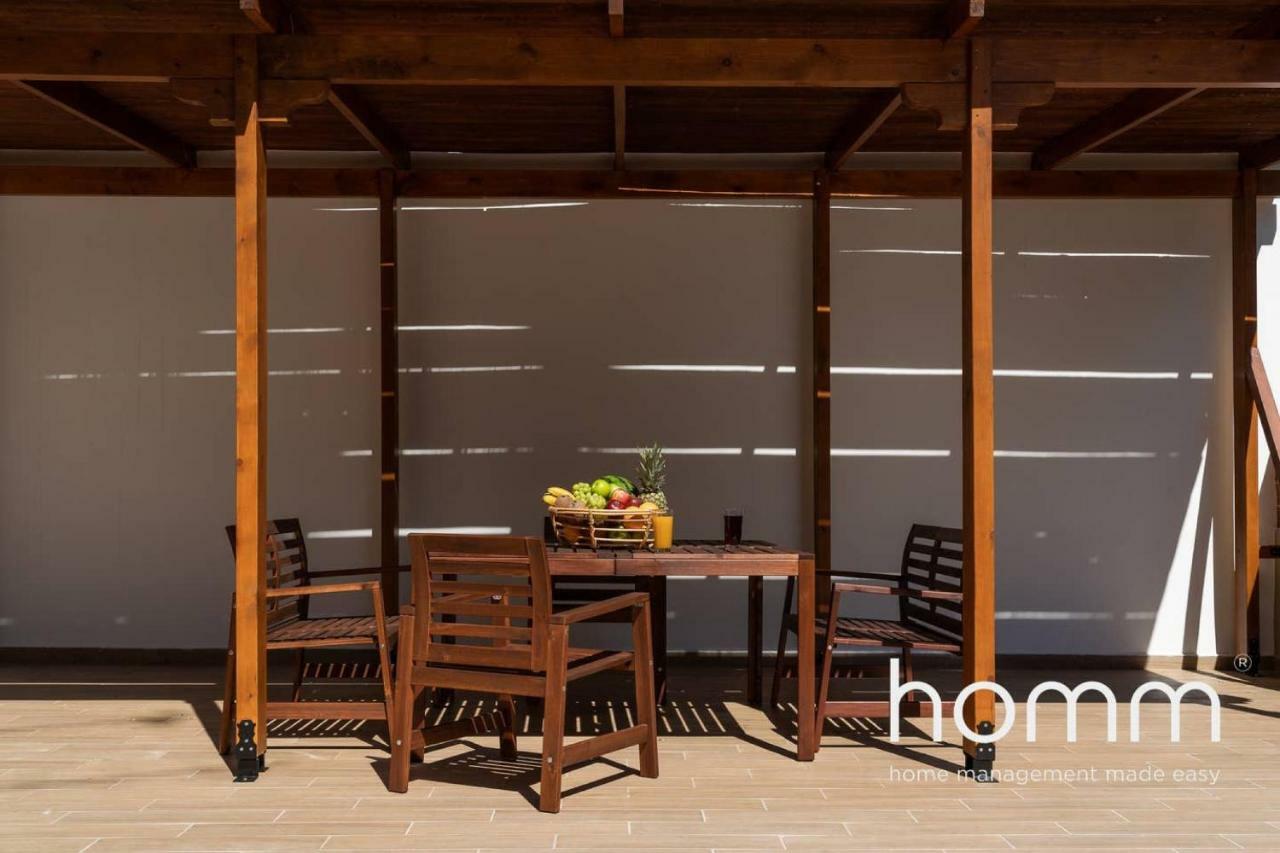 Nemeseos Ground Floor Homm Apartment With Roof Garden And Wading Pool Atény Exteriér fotografie
