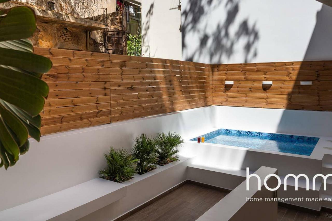 Nemeseos Ground Floor Homm Apartment With Roof Garden And Wading Pool Atény Exteriér fotografie