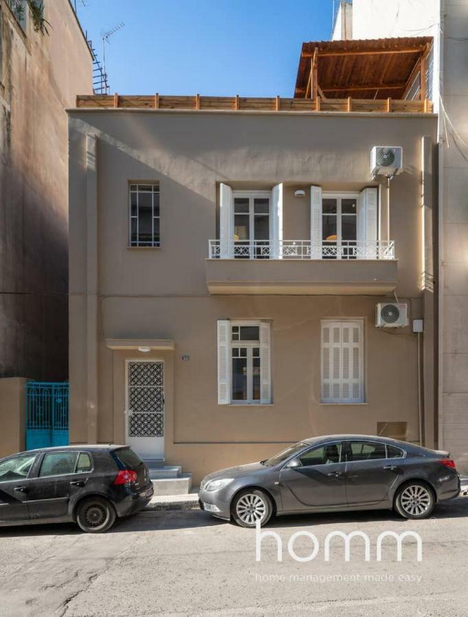 Nemeseos Ground Floor Homm Apartment With Roof Garden And Wading Pool Atény Exteriér fotografie