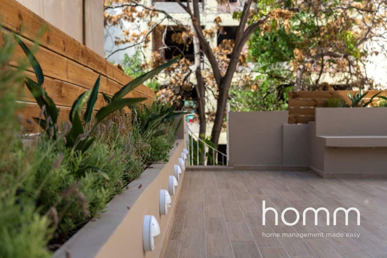 Nemeseos Ground Floor Homm Apartment With Roof Garden And Wading Pool Atény Exteriér fotografie